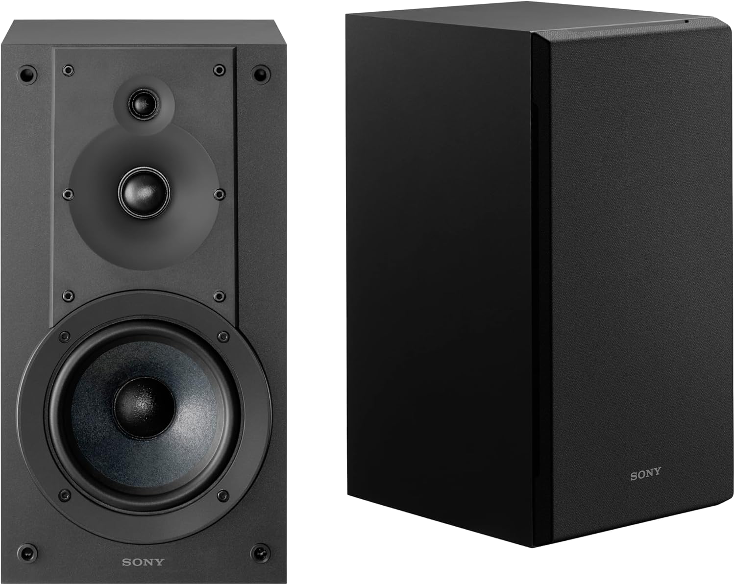 Sony CS Speakers  SS-CS5M2 3-Way 3-Driver Hi-res Bookshelf Speakers (Pair)  2025 Model Black