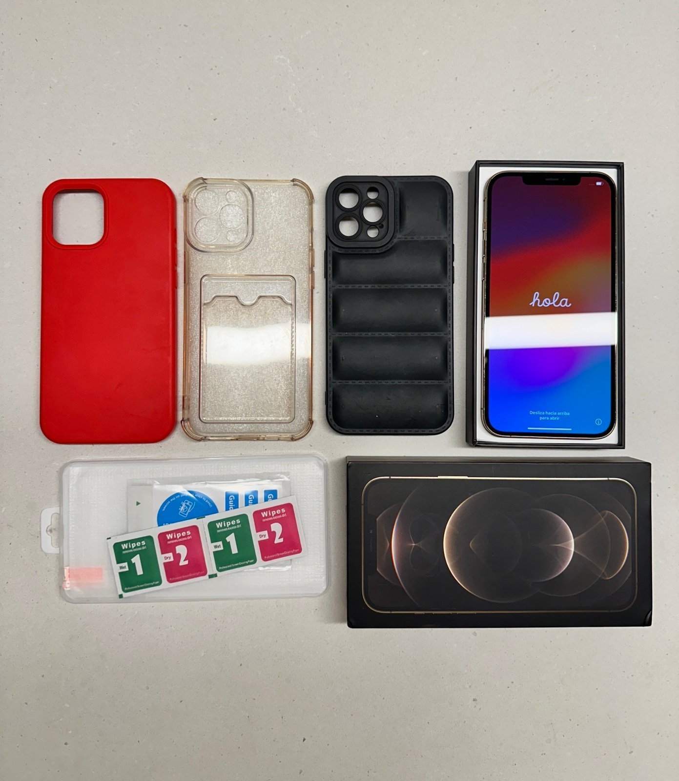 Apple iPhone 12 Pro Max Gold 256GB (Unlocked) Excellent Like New Condition