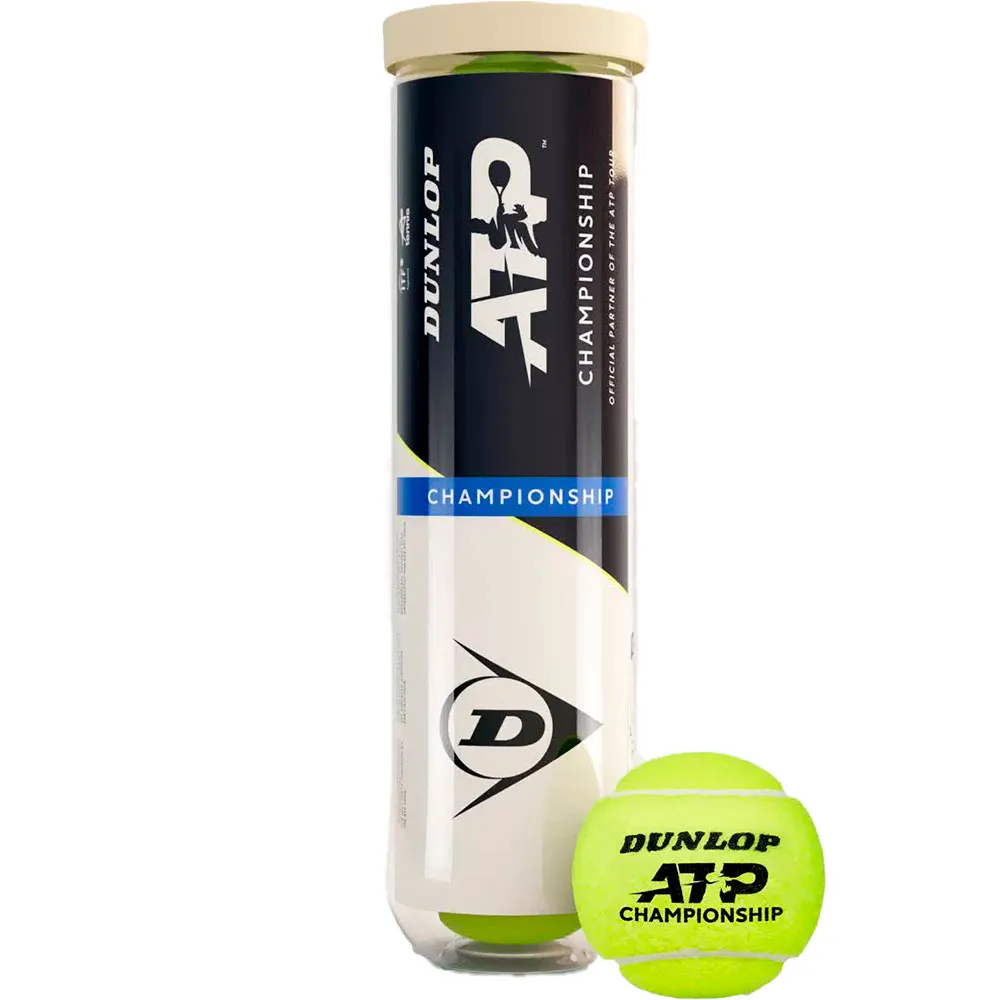 Dunlop Tb atp championship 2x4pet sleeve tenis balls box