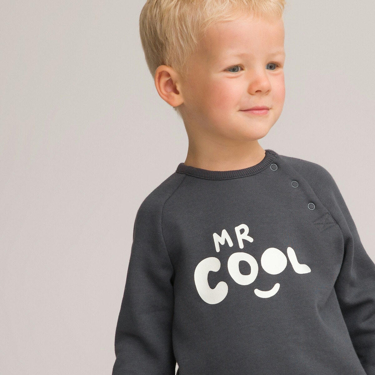 Sweat col rond en molleton