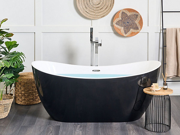 Baignoire îlot ANTIGUA 170 x 77 cm Noir