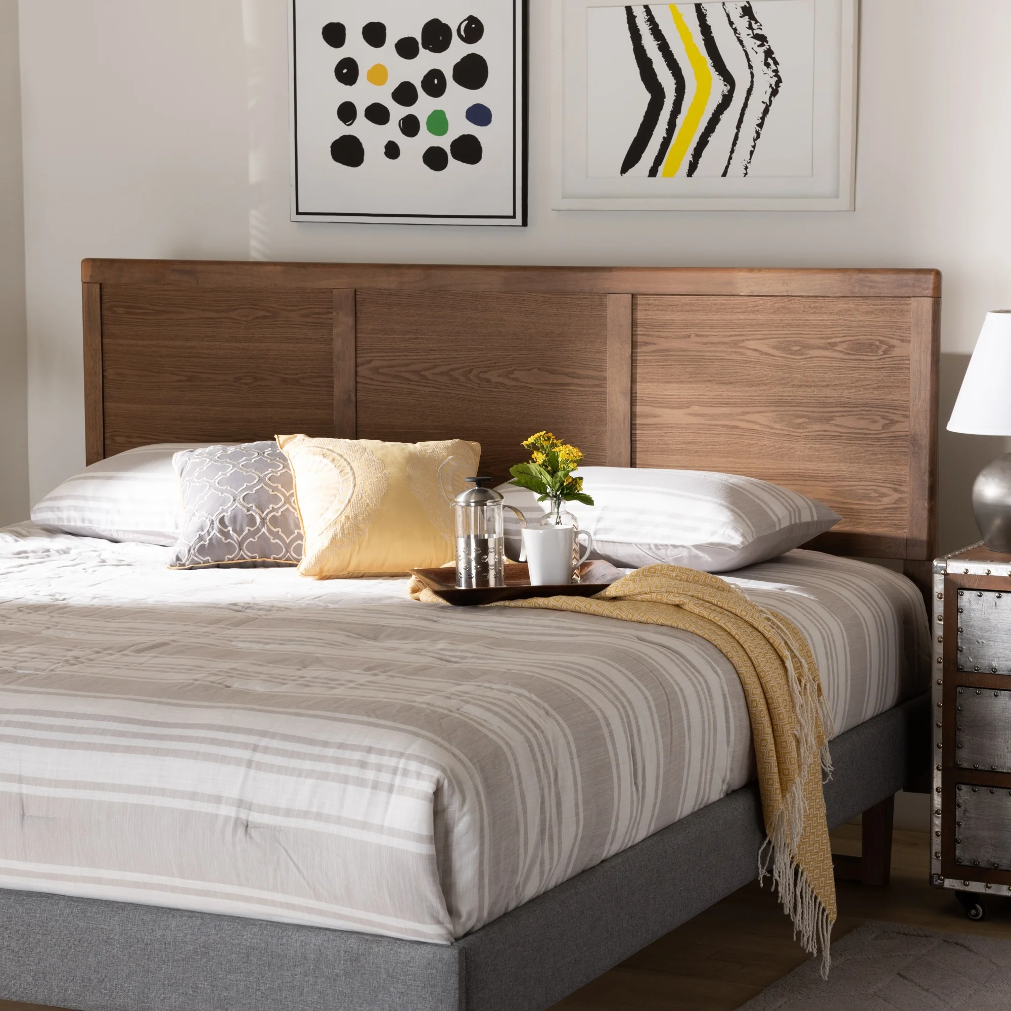 Carson Carrington Ulvo Mid-century Headboard