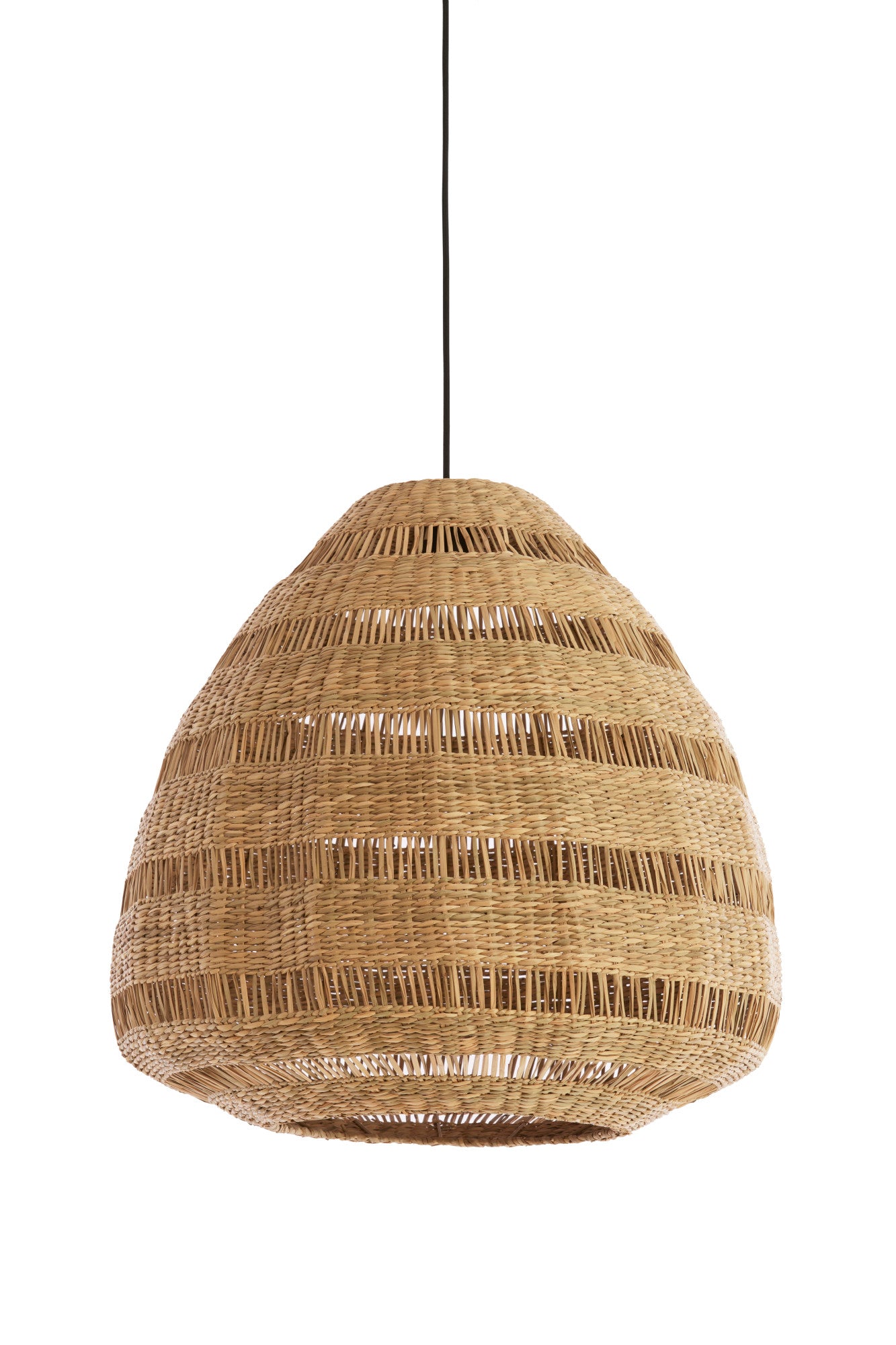 Light & Living hanglamp SOLUNA - bruin - Ø56x55cm
