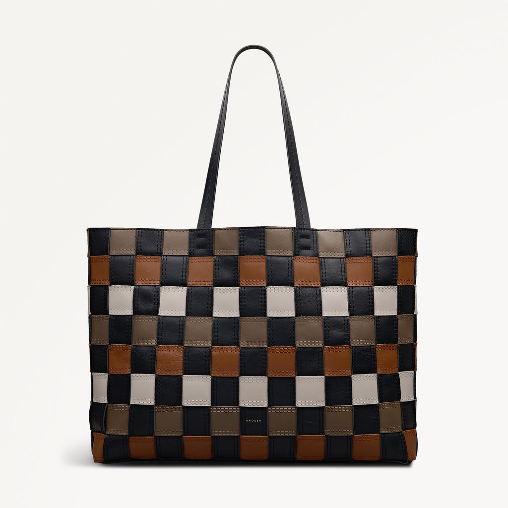 The Abbey - Patchwork - Extra Large Open Top Tote