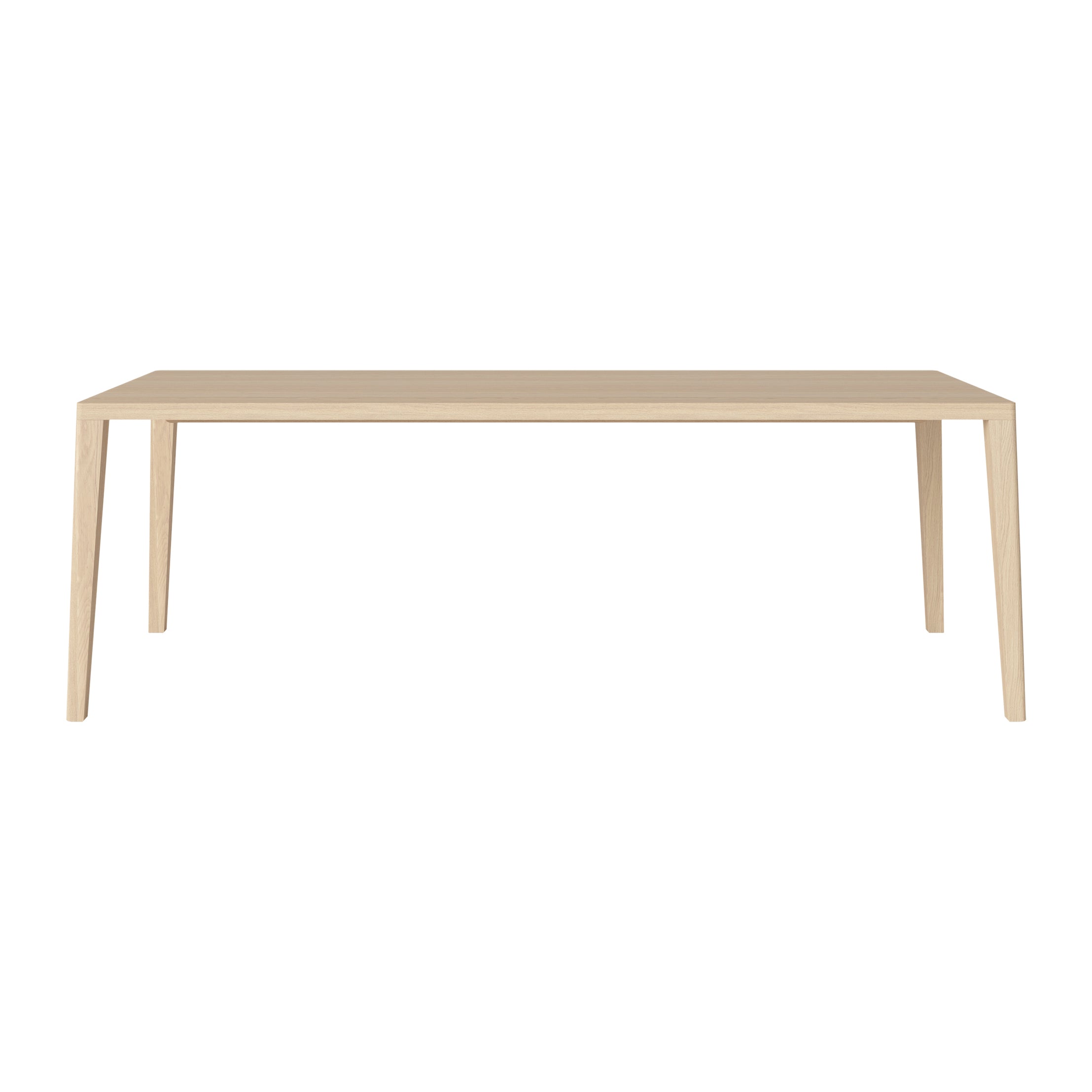 Bolia Graceful Eettafel - B 220 cm - Witgepigmenteerd Geolied Eiken