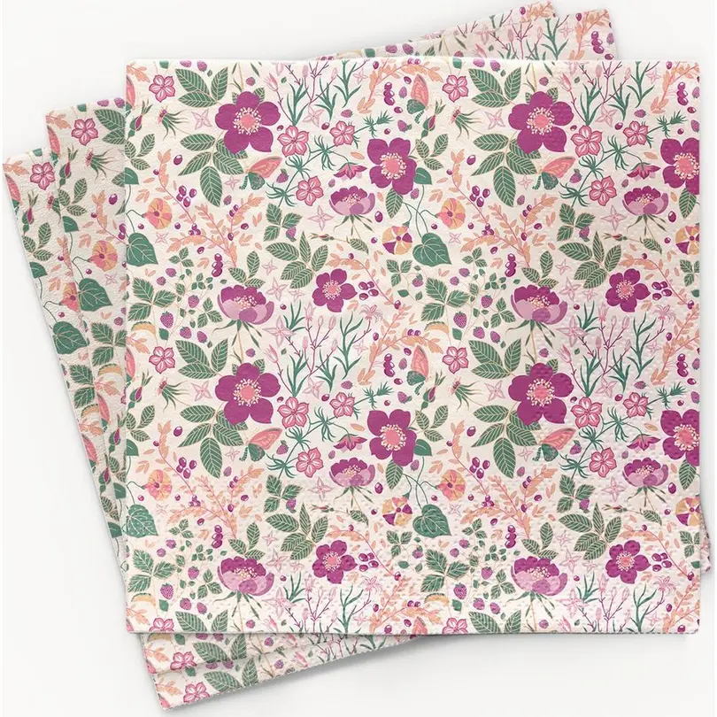 Serviette 20er-Set In full bloom