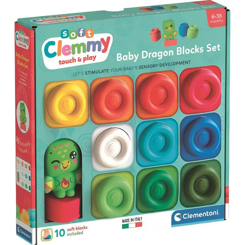 Spielset 11-teilig Clemmy Drache