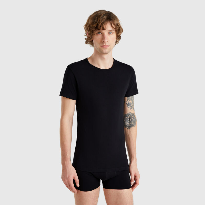 stretch cotton t-shirt