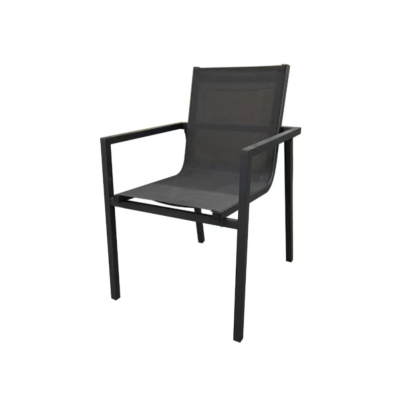 Fauteuil de jardin Giulia anthracite