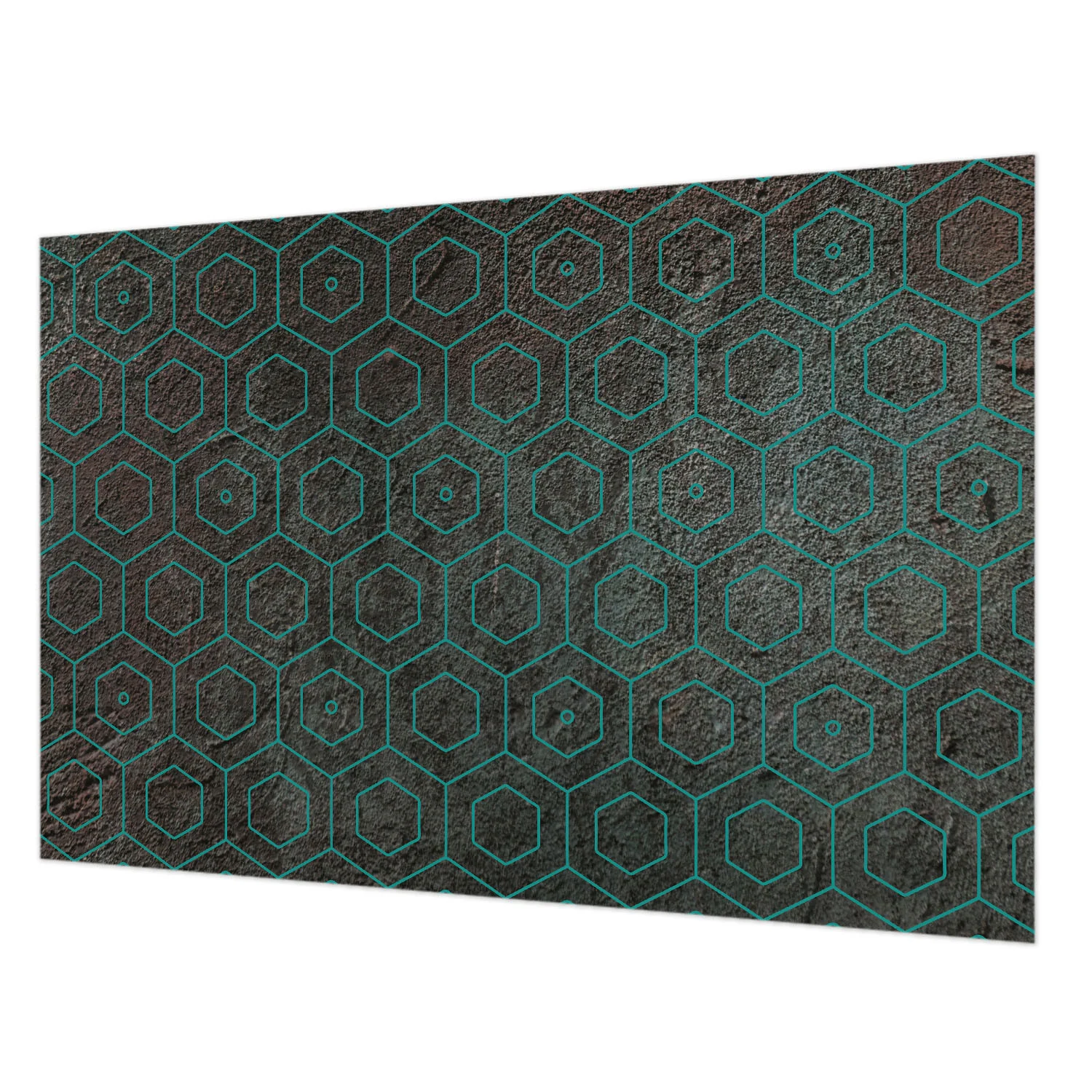 Tapeta Geometryczny wzór efekt 3d głębia na ścianę 104x70