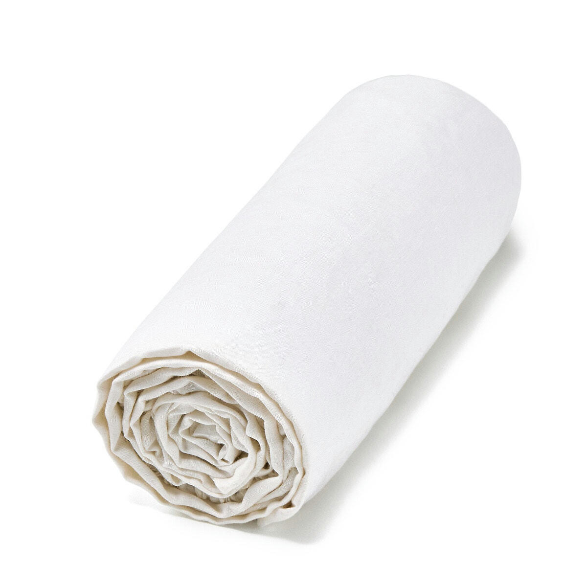 Drap-housse enfant lin lavé, Elina