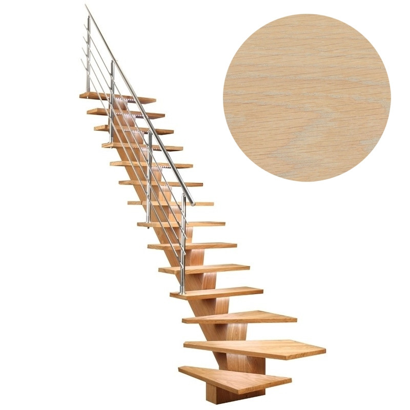Escalier Kalea 1/4 tournant gauche Sioux white SOGEM