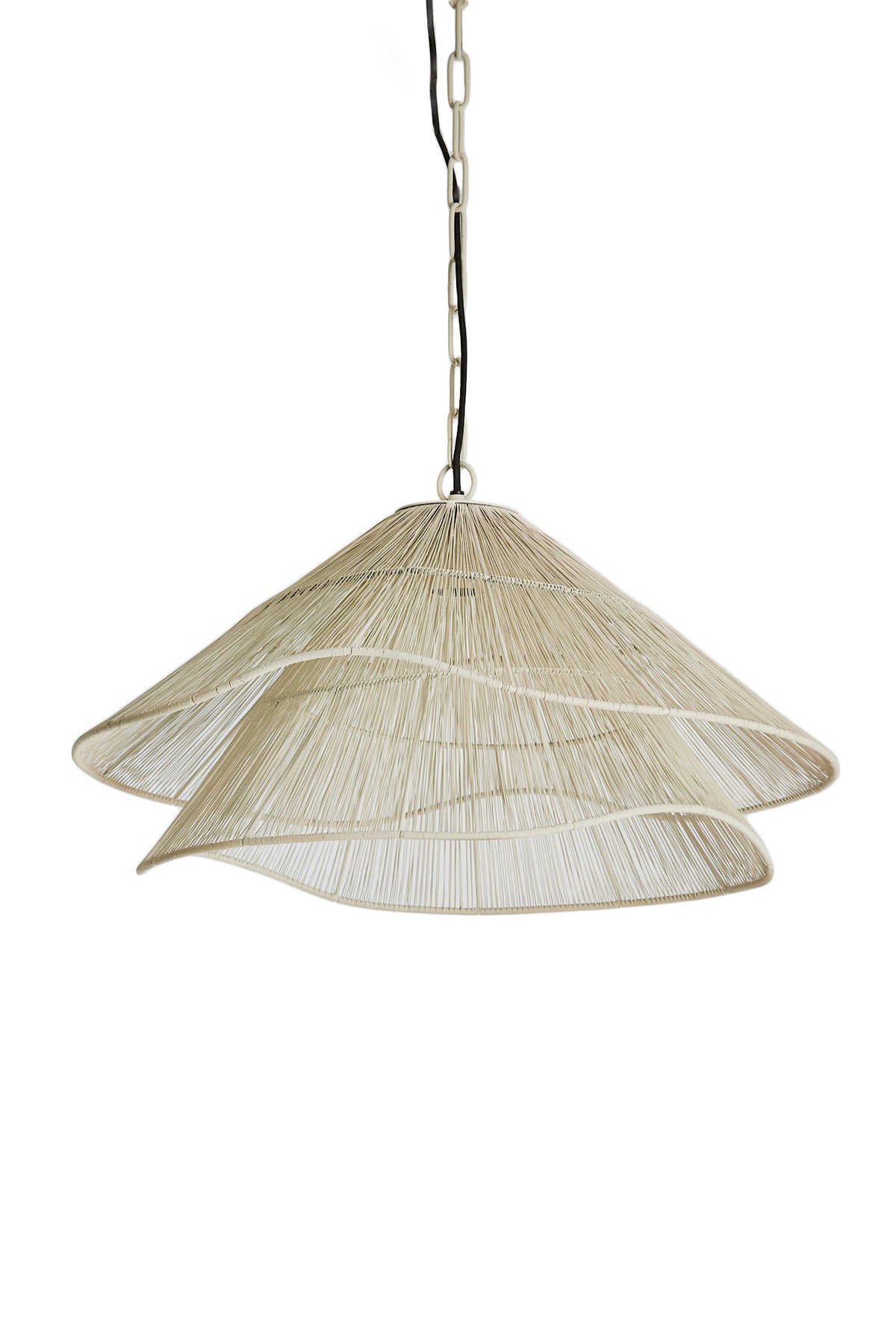 Light & Living hanglamp ALAMEDA - wit - Ø56x31cm
