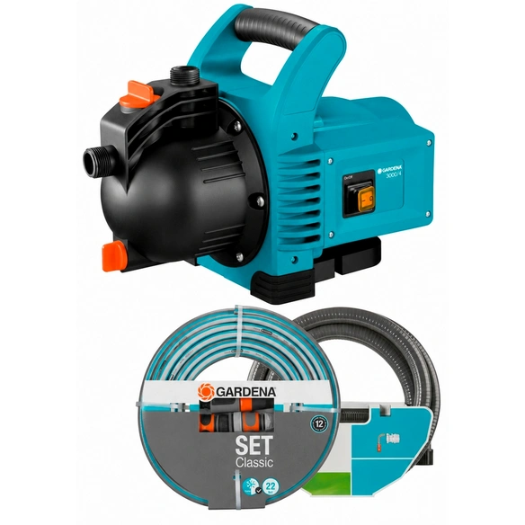 Gartenpumpe, 600 W, Fördermenge: 3100 l/h