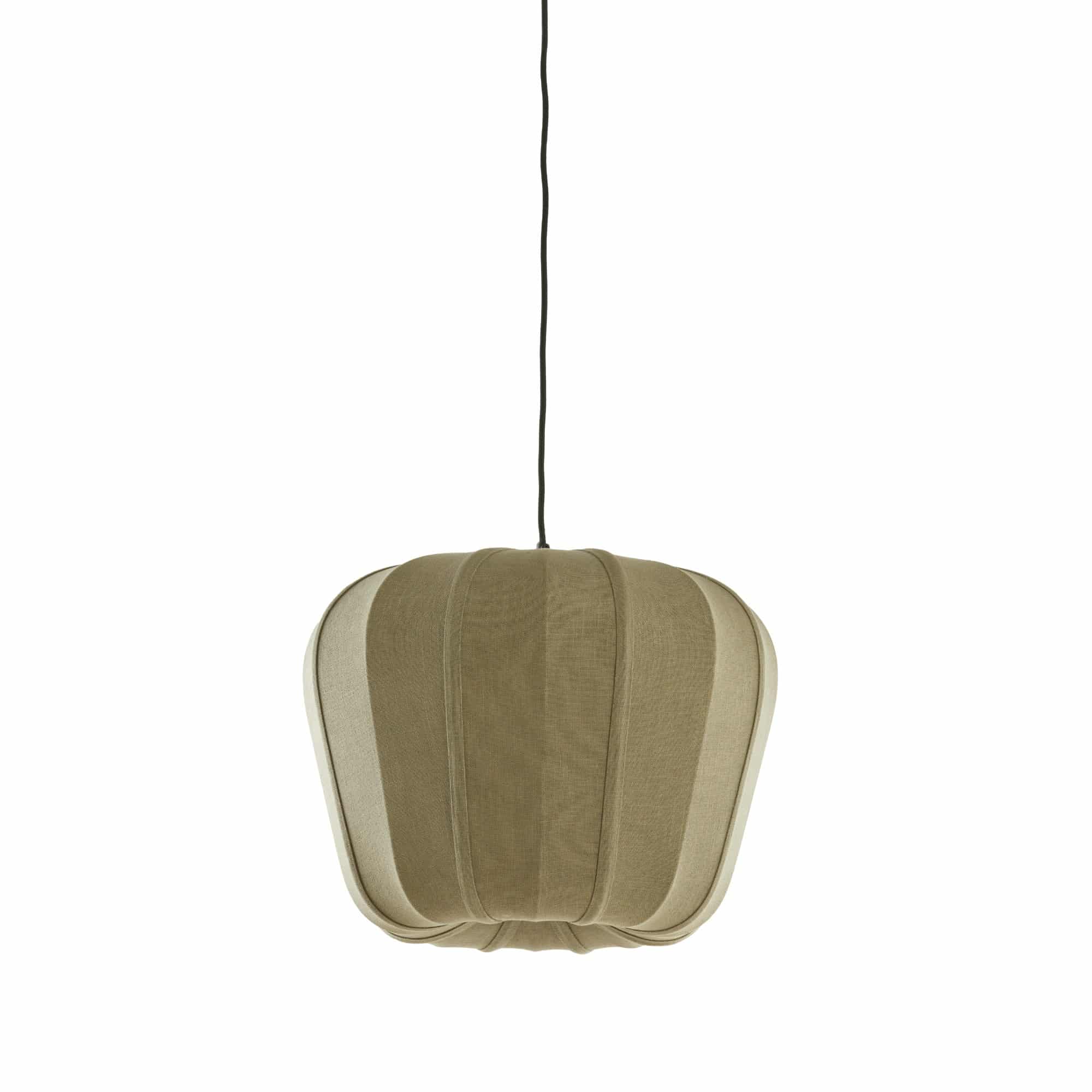 Light & Living hanglamp ZUBEDO - groen - Ø49.5cm