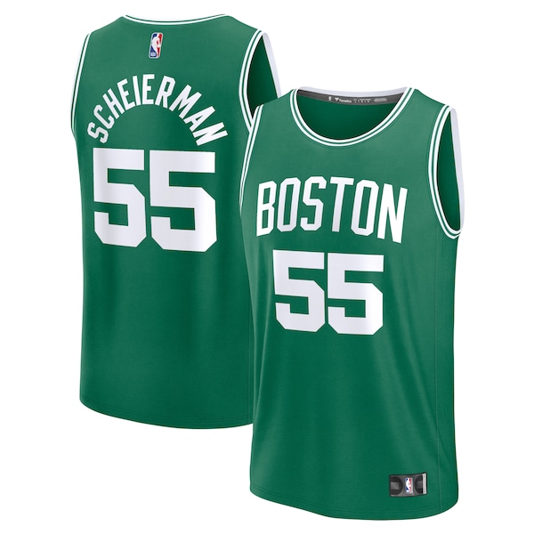 Baylor Scheierman Boston Celtics  Youth 2024 NBA Draft Fast Break Player Jersey - Icon Edition - Kelly Green