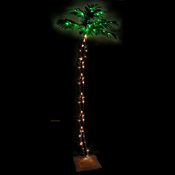 Palmier à LED 252 LED Blanc chaud 400 cm vidaXL