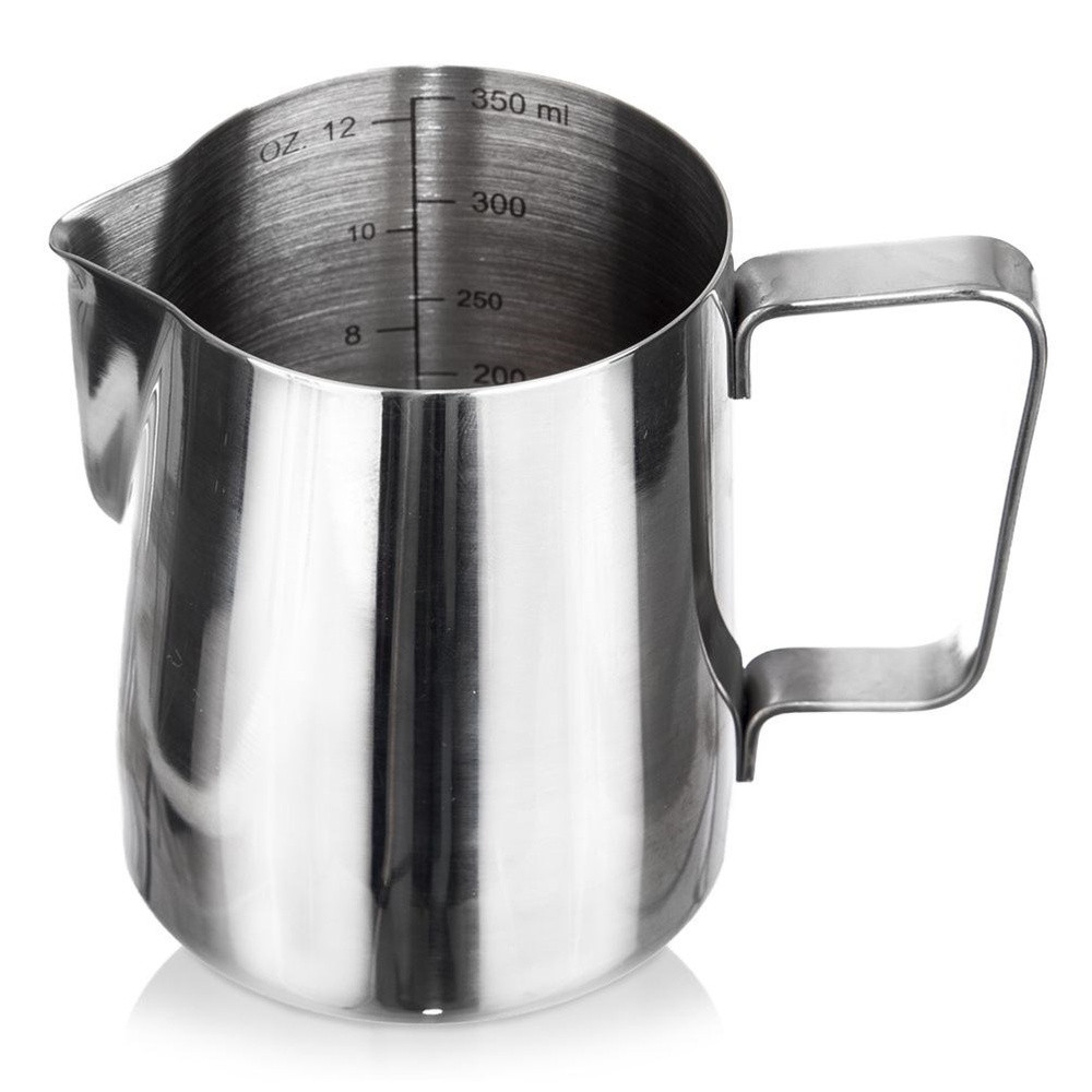 Mlecznik stalowy z miarką350 ml