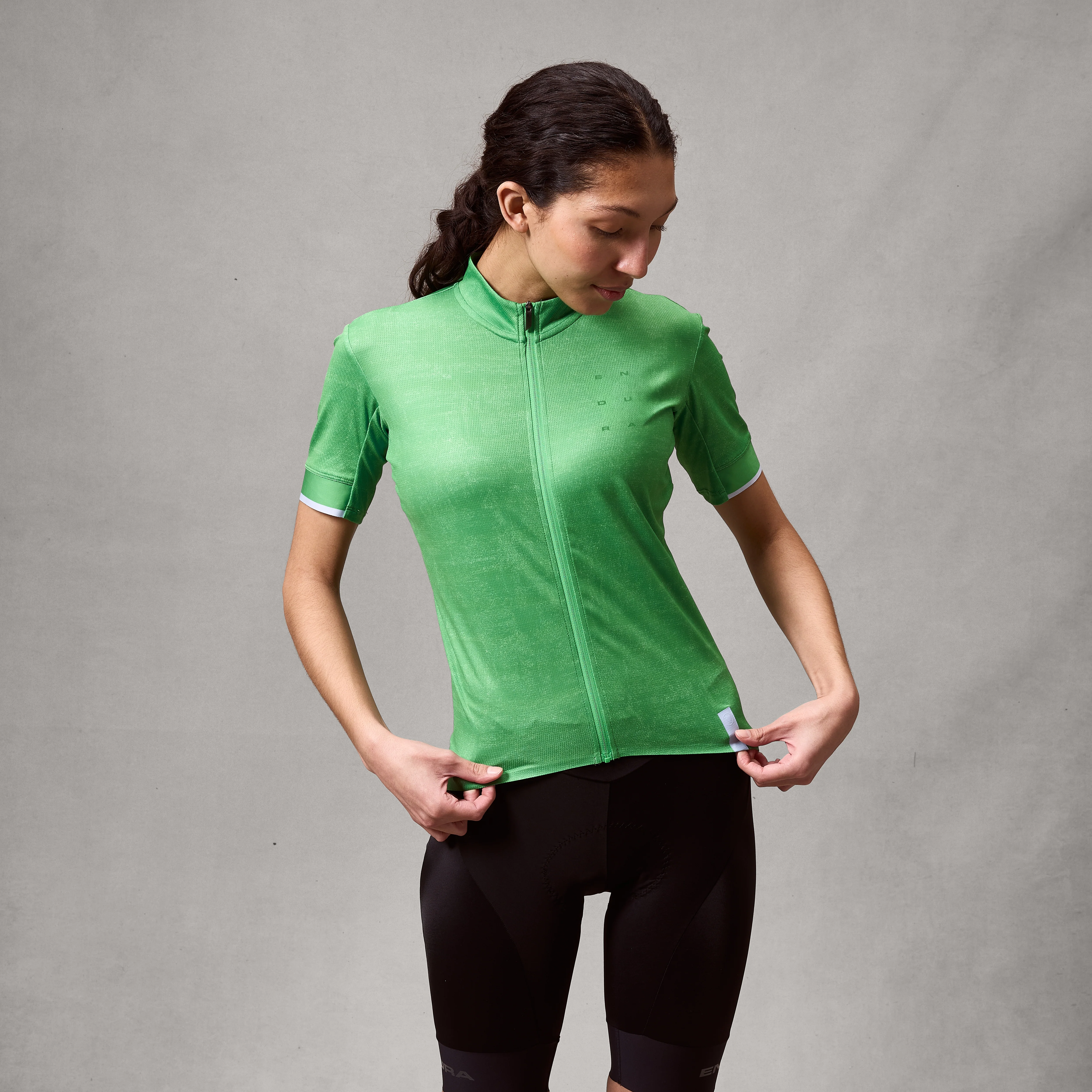 Women's FS260 Print S/S Jersey - Emerald
