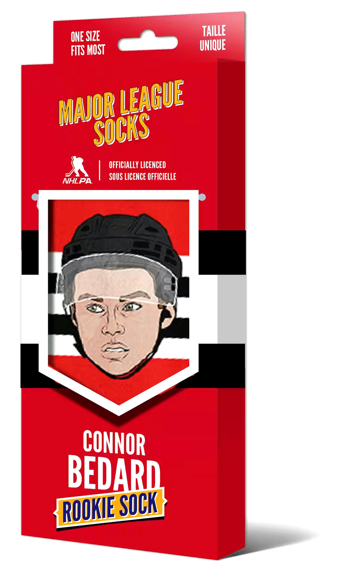 Major League Socks NHL Chicago Blackhawks Connor Bedard 