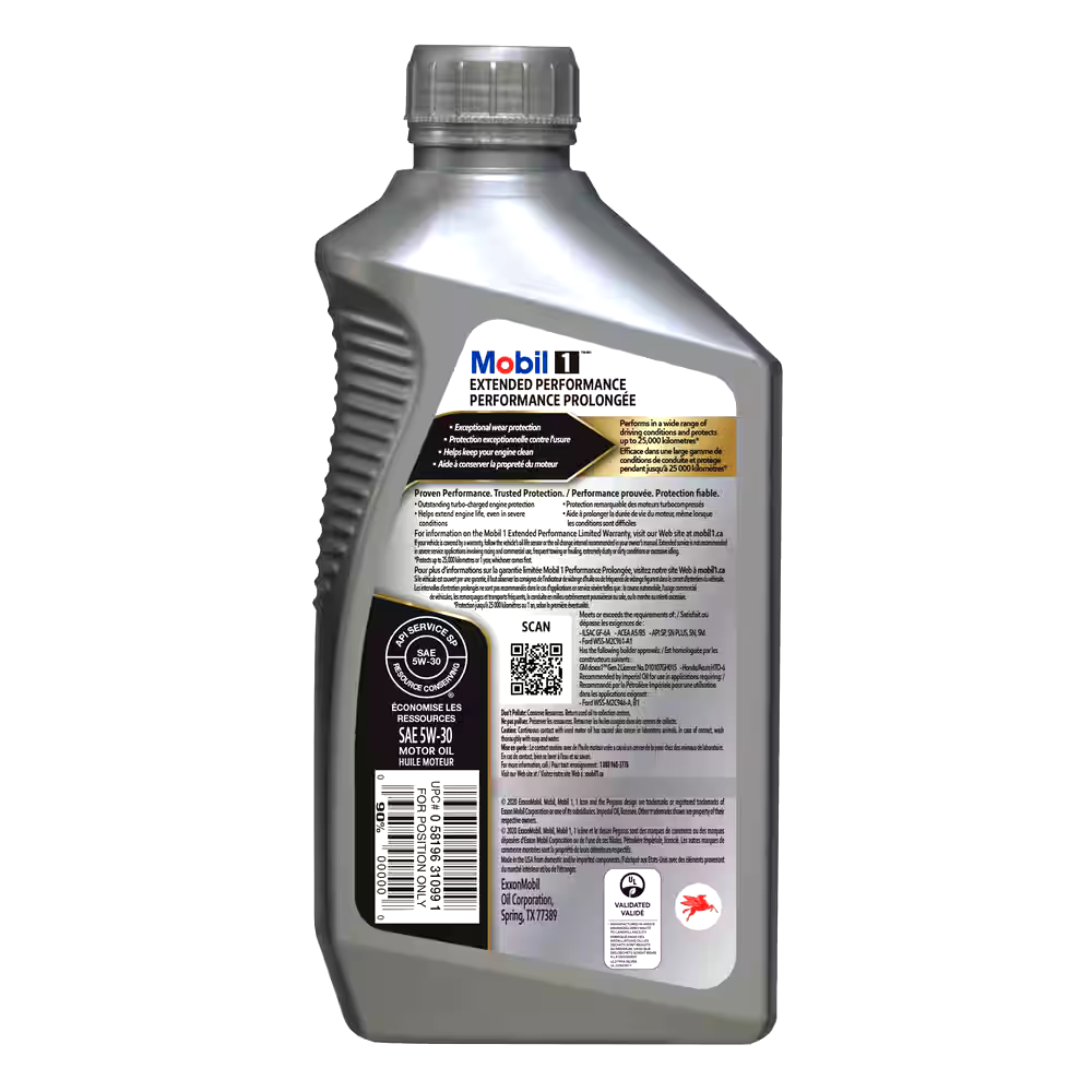 Mobil 1™ Extended Performance 5W30 Synthetic Engine/Motor Oil, 1-L