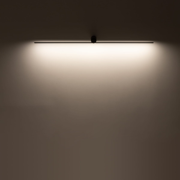 Kinkiet SPINczarny LED 1x10W 360lm wym:5,5x66x12,5cm IP20 Nowodvorski