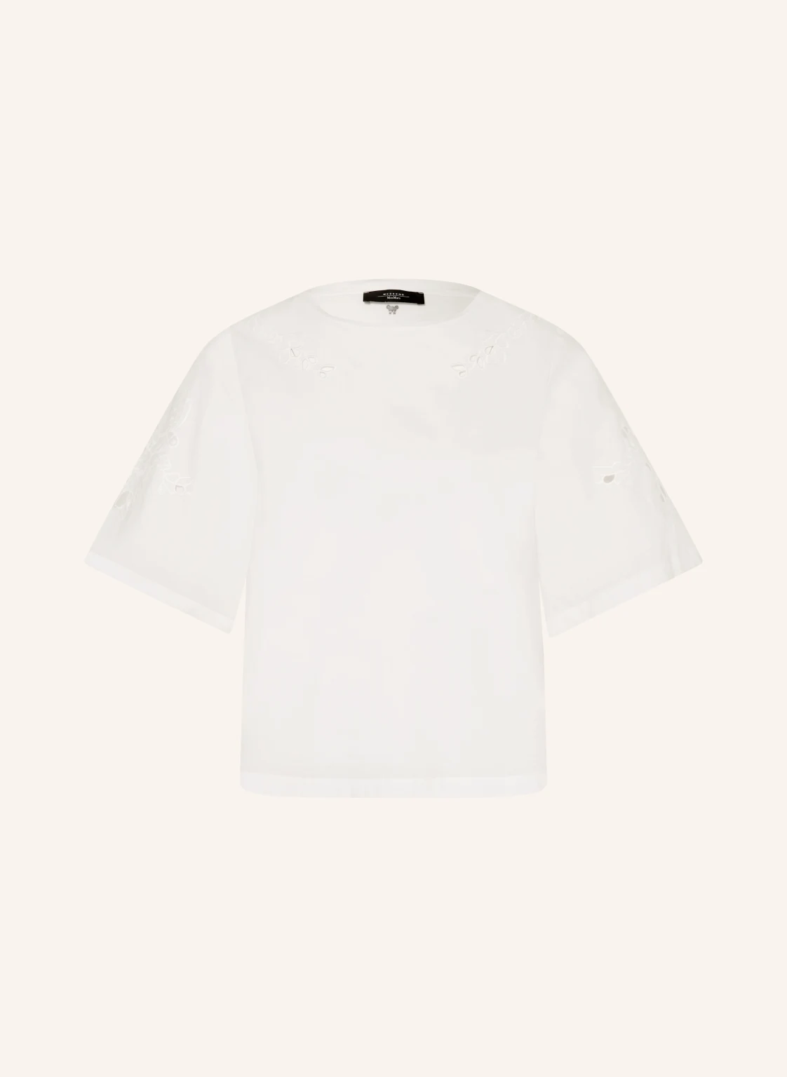 WEEKEND Max Mara Blusenshirt TARGA mit Lochspitze