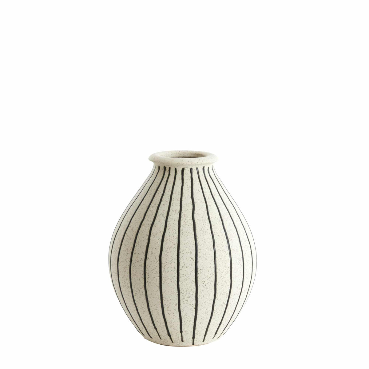 Light & Living vaas Diphu - wit - Ø23cm
