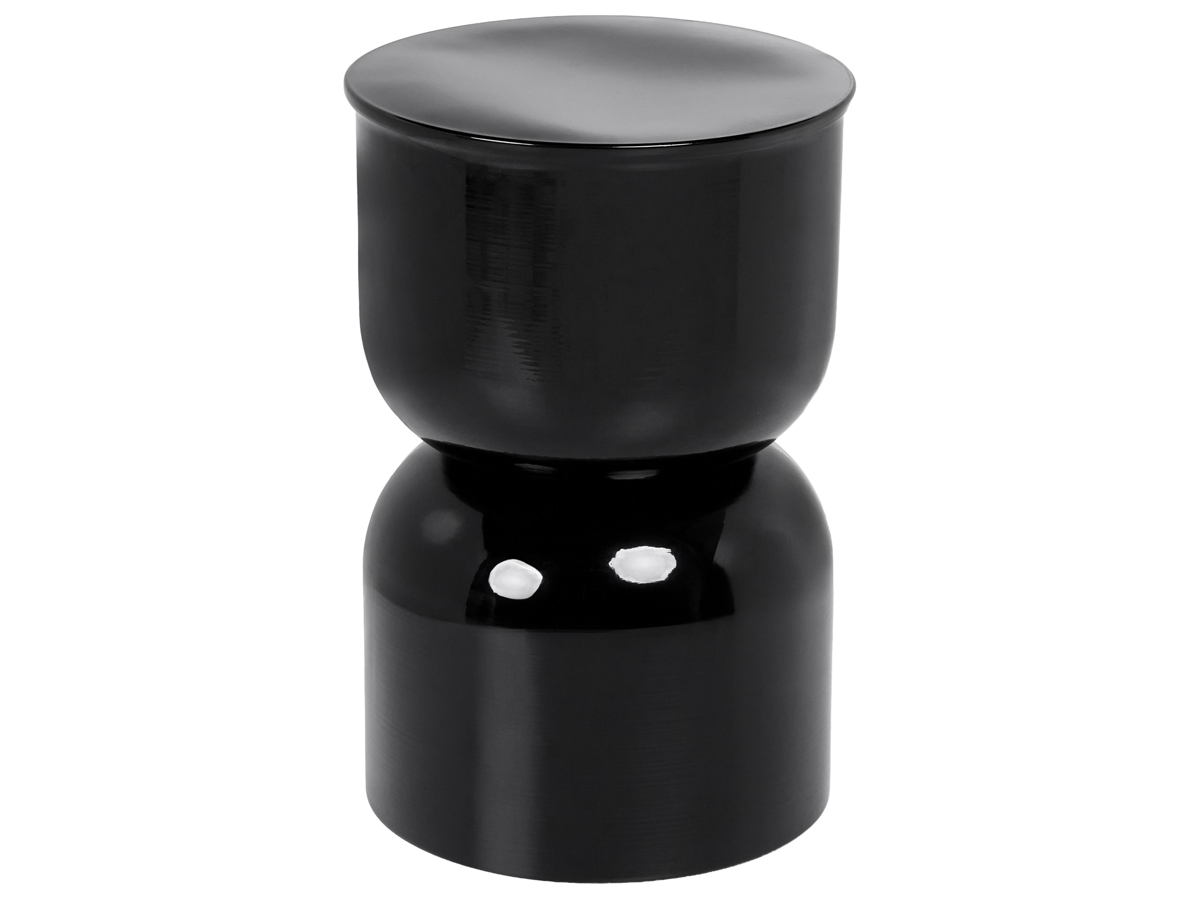 Side Table LETTA Metal Black