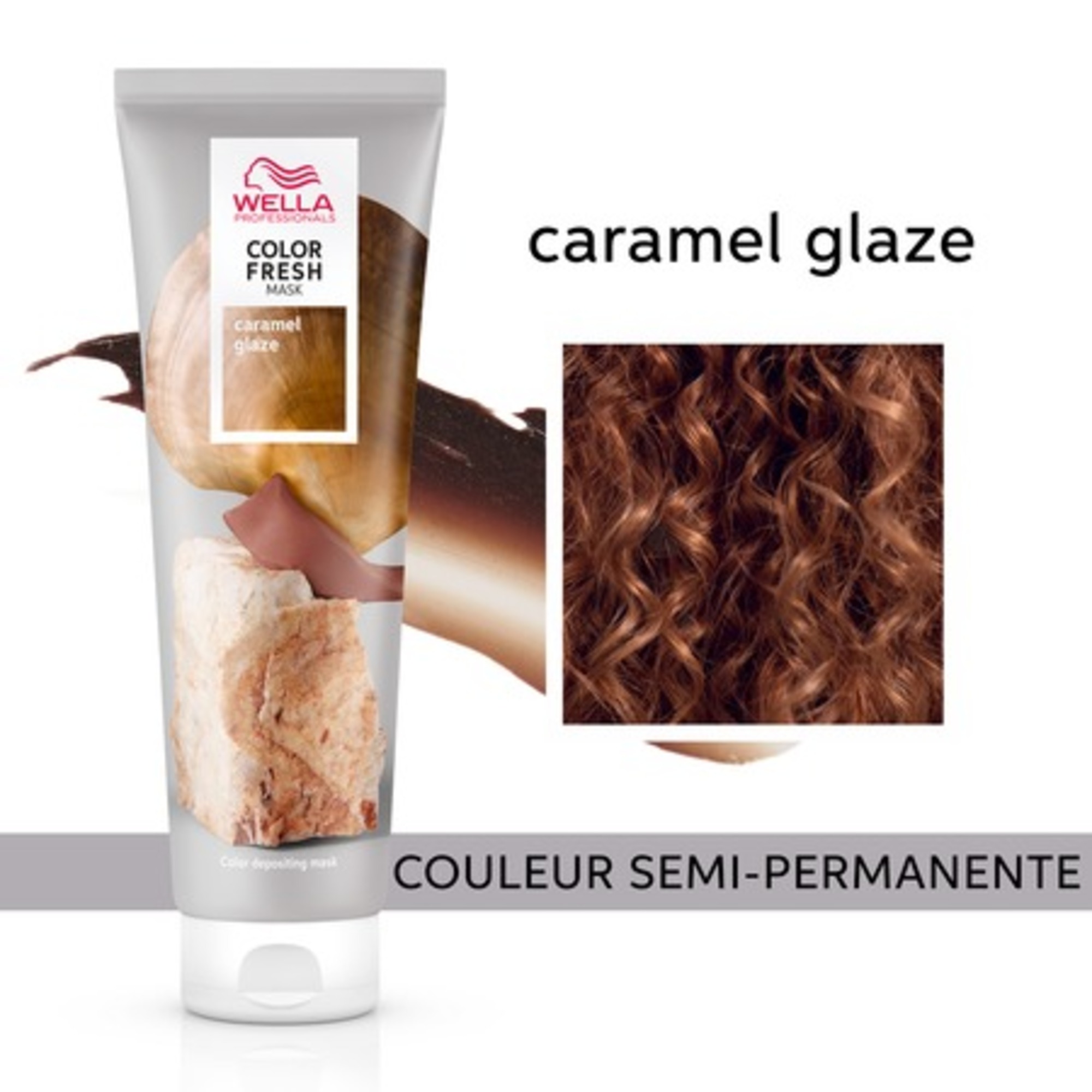 COLOR FRESHMasque Caramel Glaze colorant pour raviver ou transformer votre couleur à domicile