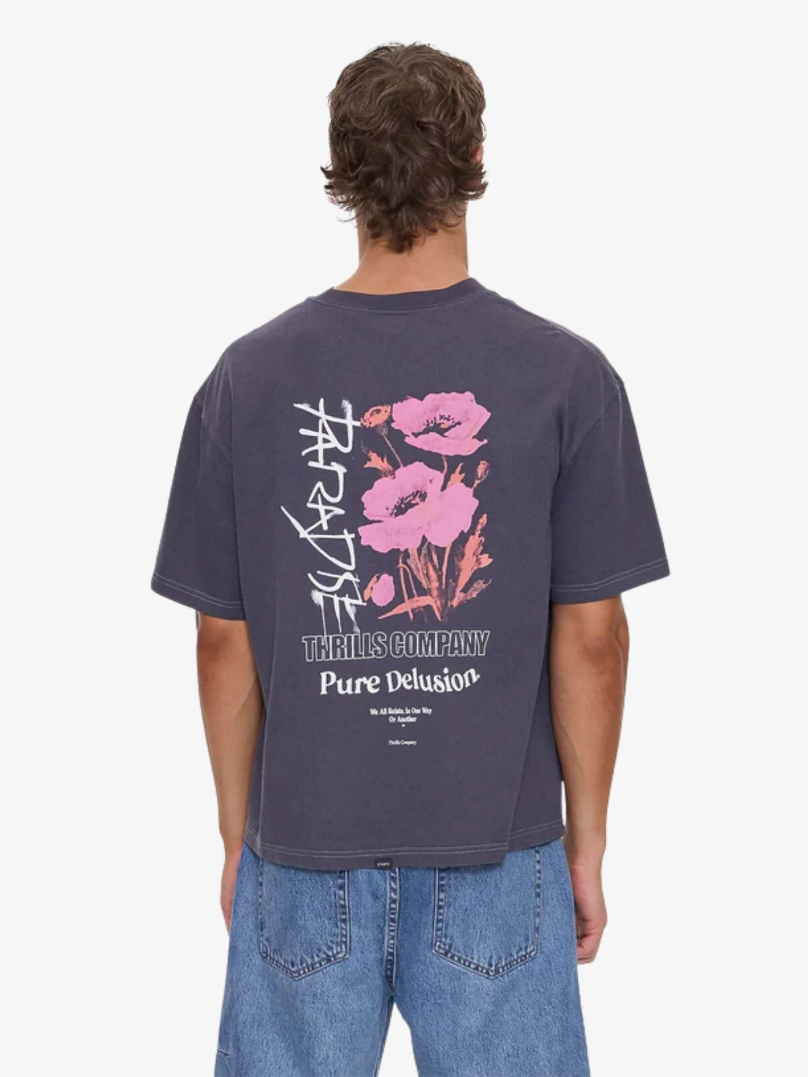 Pure Delusion Box Fit Oversize Tee
