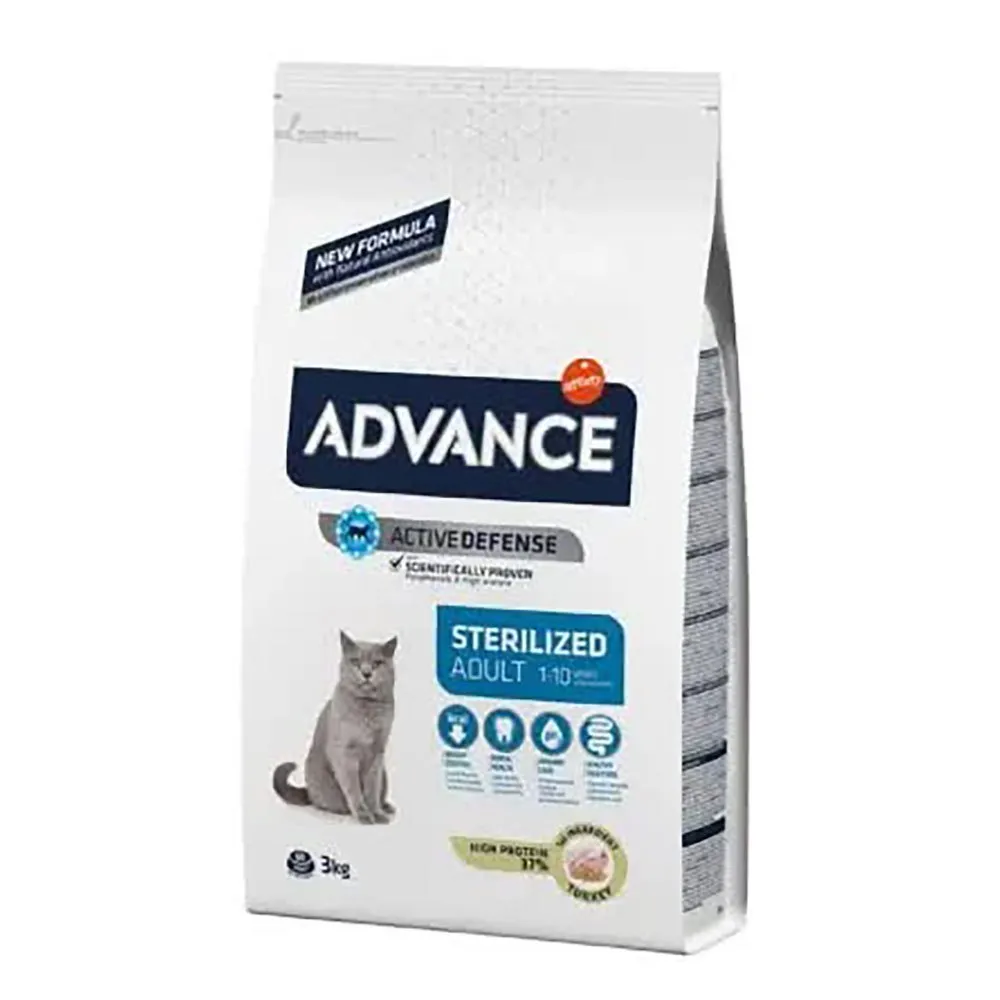 Affinity Advance Adult Sterilized Turkey Cat Feed 3kg