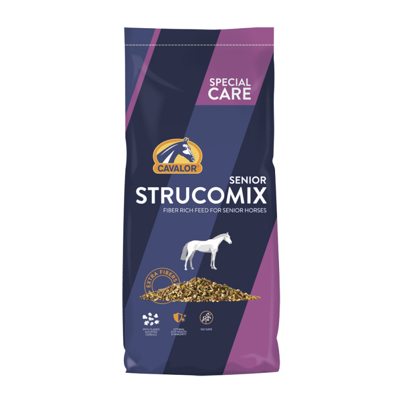 Mélange équilibré pour chevaux âgés Strucomix Senior 20 kg