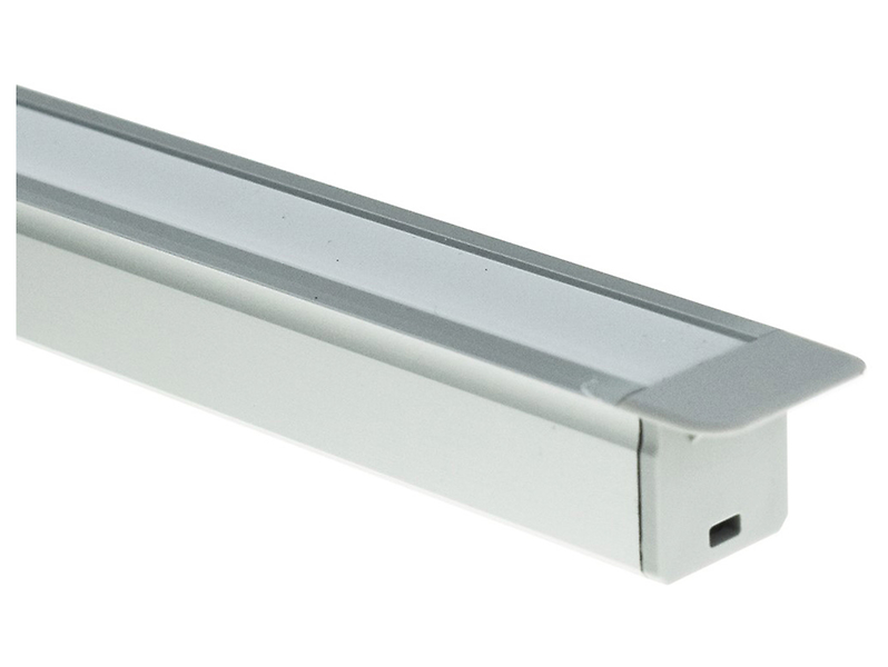 Profl typ G 1m klosz aluminiowy srebrny