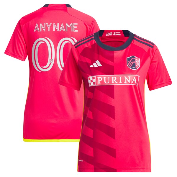 St. Louis City SC adidas Women's 2024 CITY Kit Replica Custom Jersey - Red