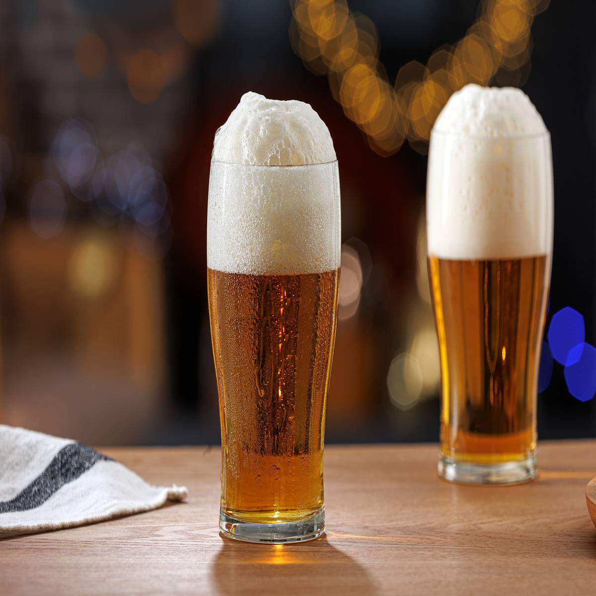 Set of 4 "Pinte" beer glasses 570 ml, Transparent