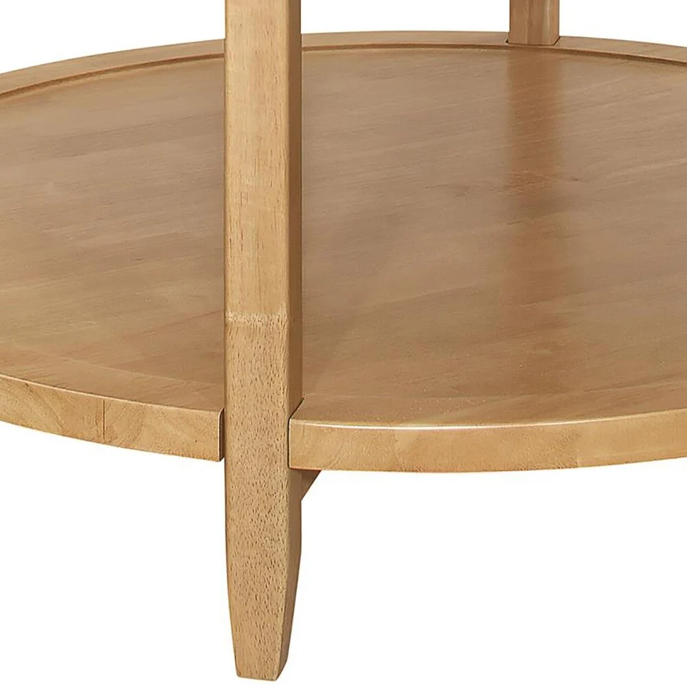 Isbell Maple Coffee Table with Shelf