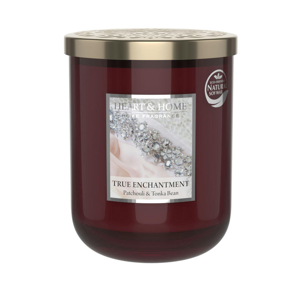 - Grande bougie heart and home enchantement