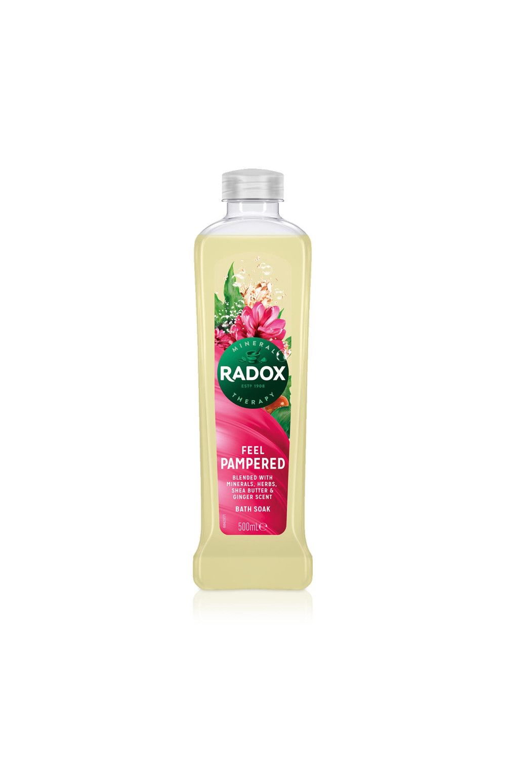 Radox Bath Soak' Feel Pampered Blended w/ Minerals, 6 x 500ml