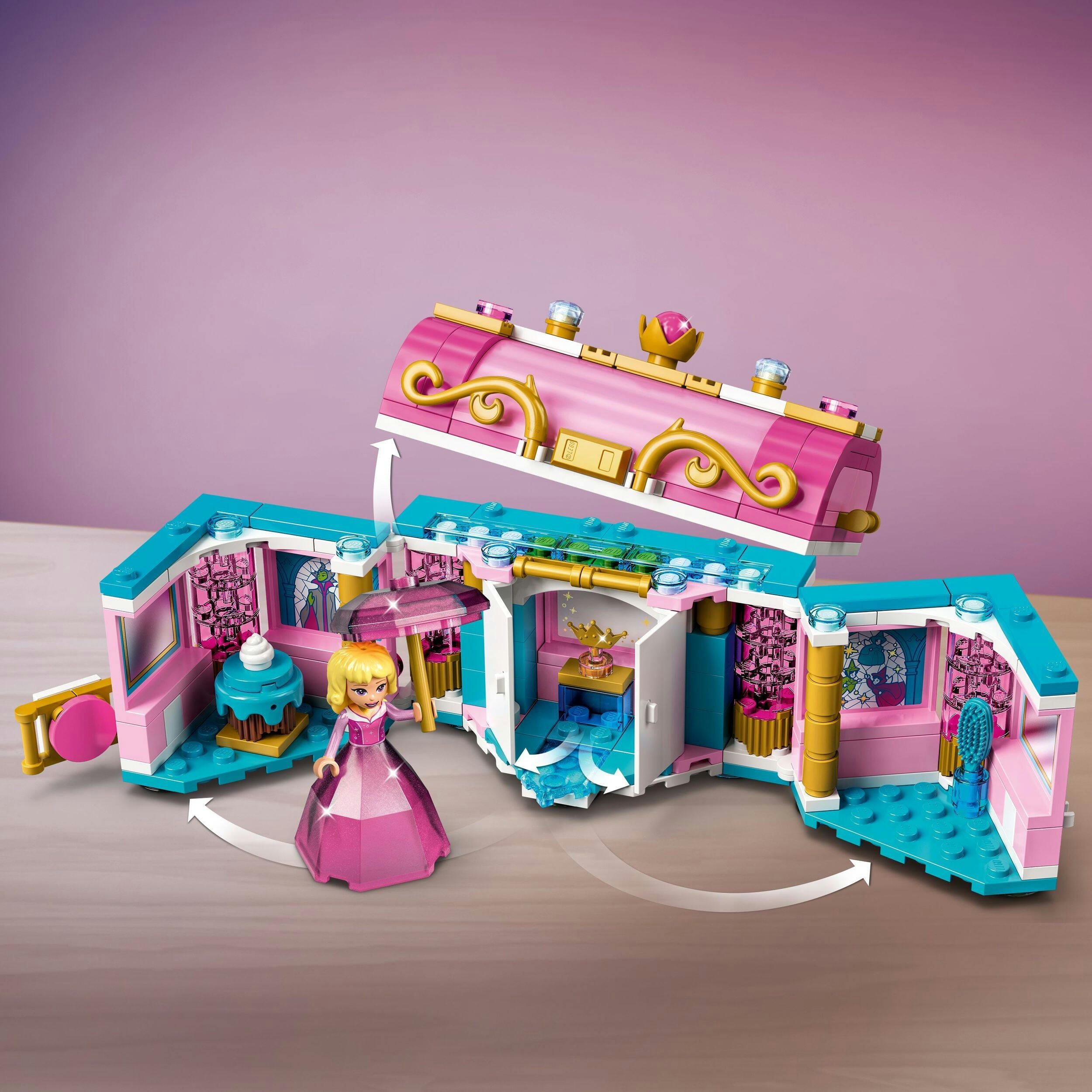 LEGO® Disney Aurora, Merida and Tiana’s Enchanted Creations - 43203, Age 8+
