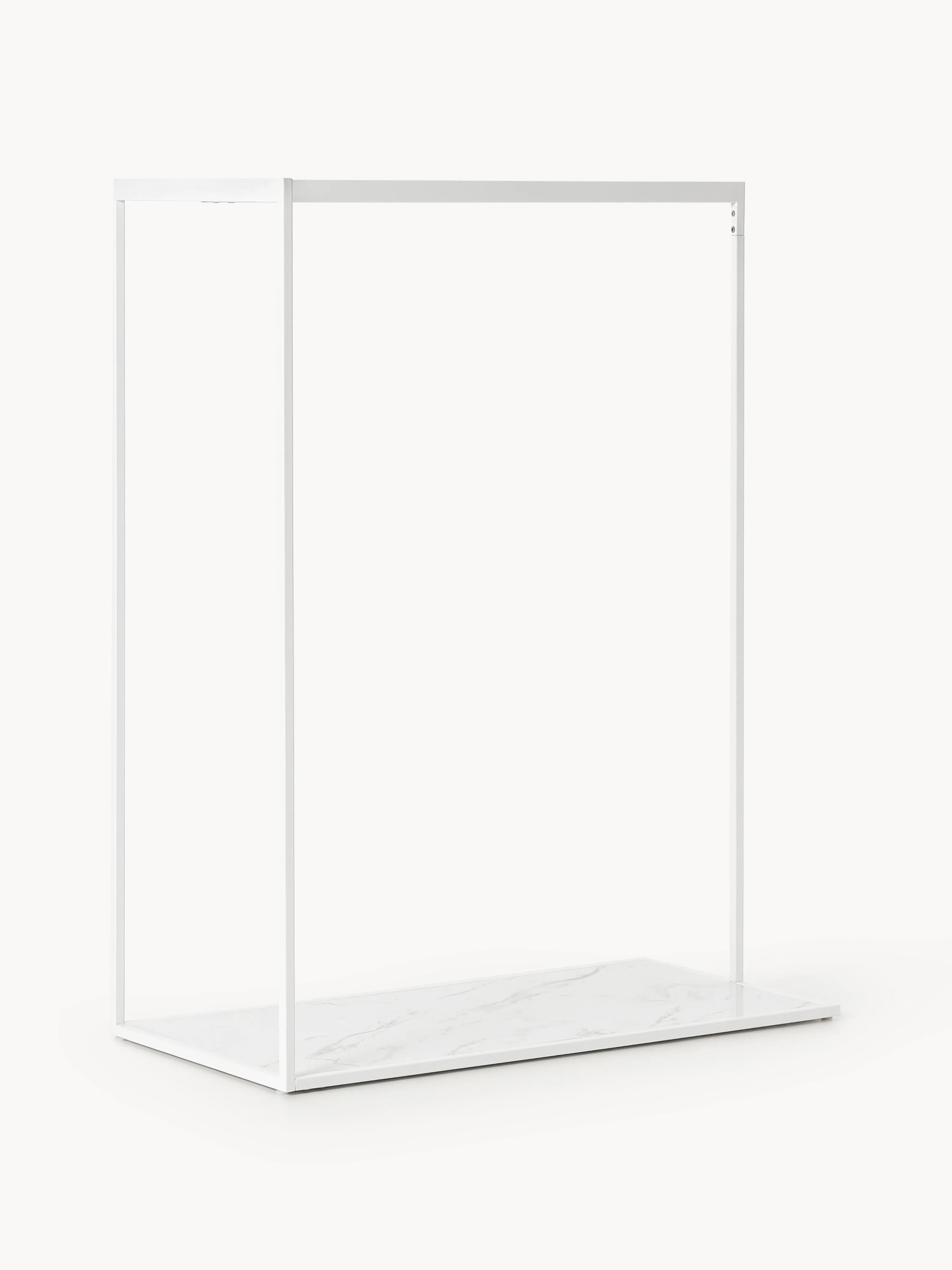 Kleiderstange Pacey mit Marmor-Optik