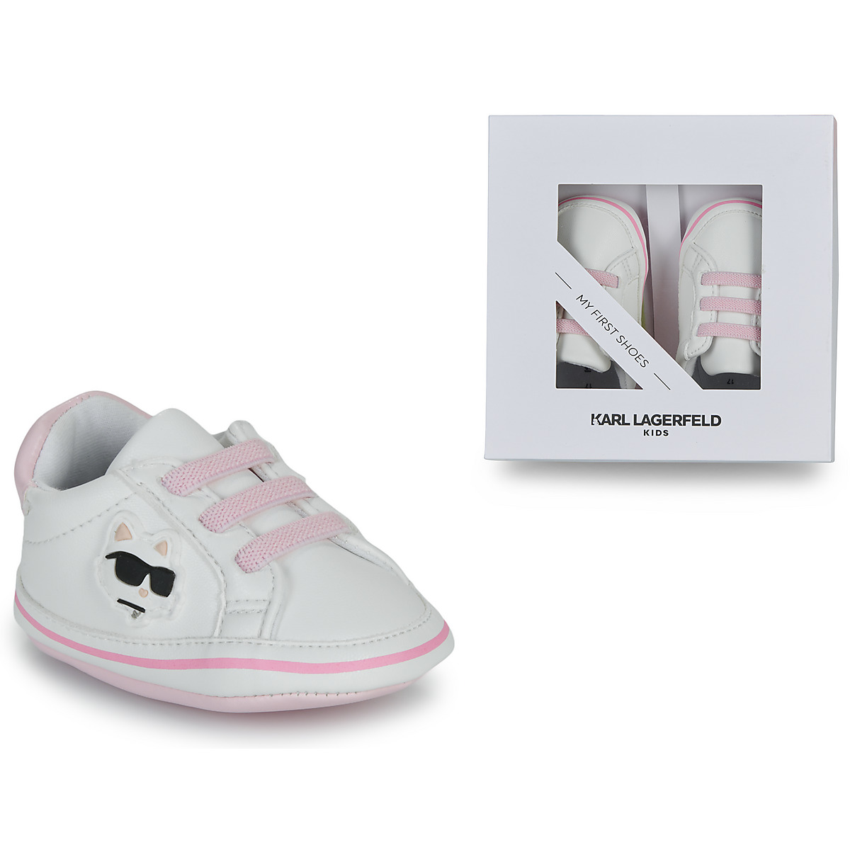Karl Lagerfeld - Z30993 - White / Pink