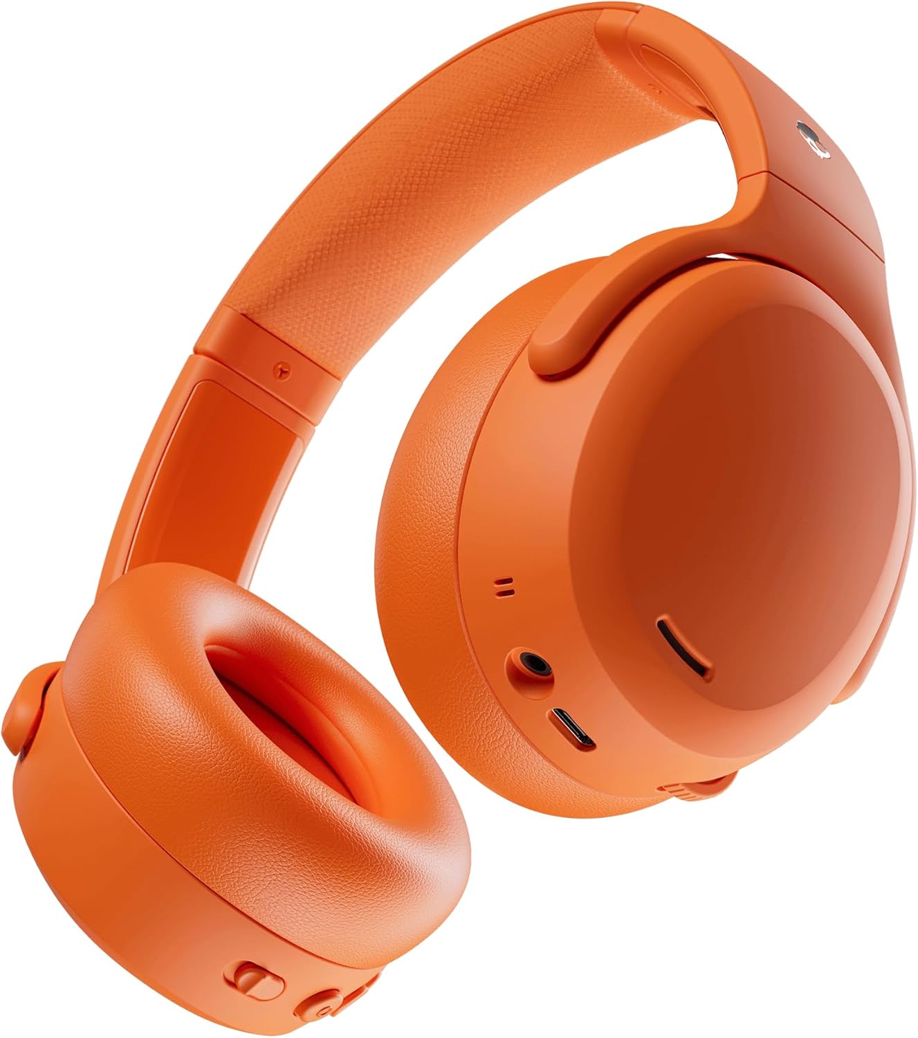 Skullcandy Crusher ANC 2 Wireless Over-Ear Bluetooth Headphones with Multi-Sensory Bass  Active Noise Cancelling  Up to 60 Hours Battery  Microphone for iPhone Android - Hazard
