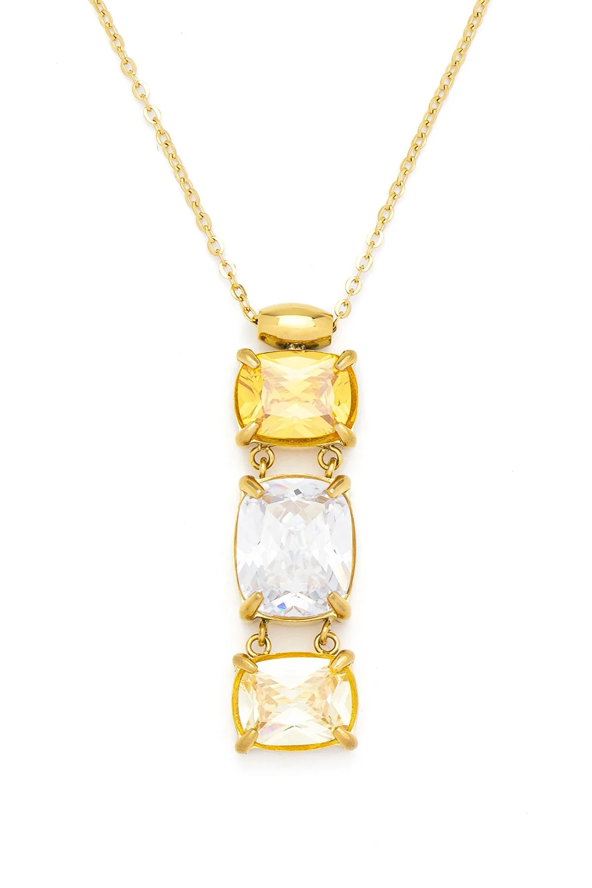 Elianna Sunshine Tones Pendant Necklace