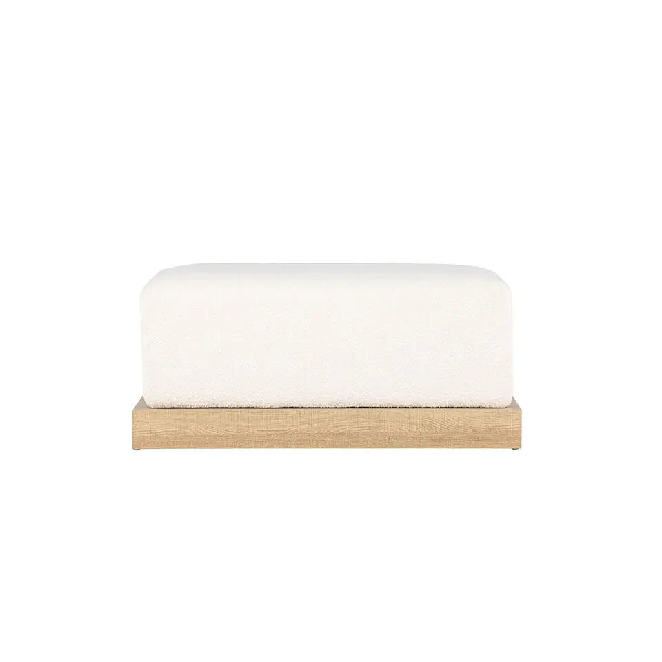 Hioshop Ivy poef wit