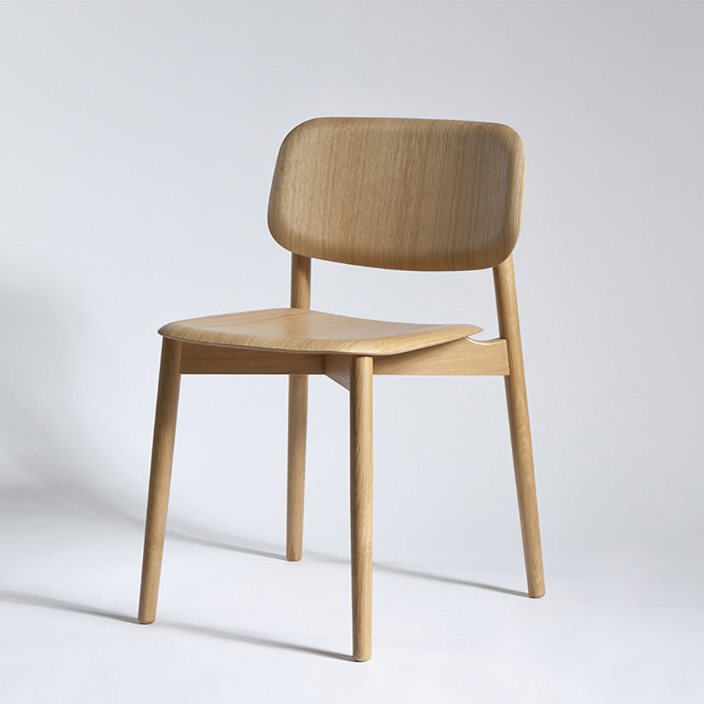 HAY Soft Edge 60 Eetkamerstoel - Matt Oak