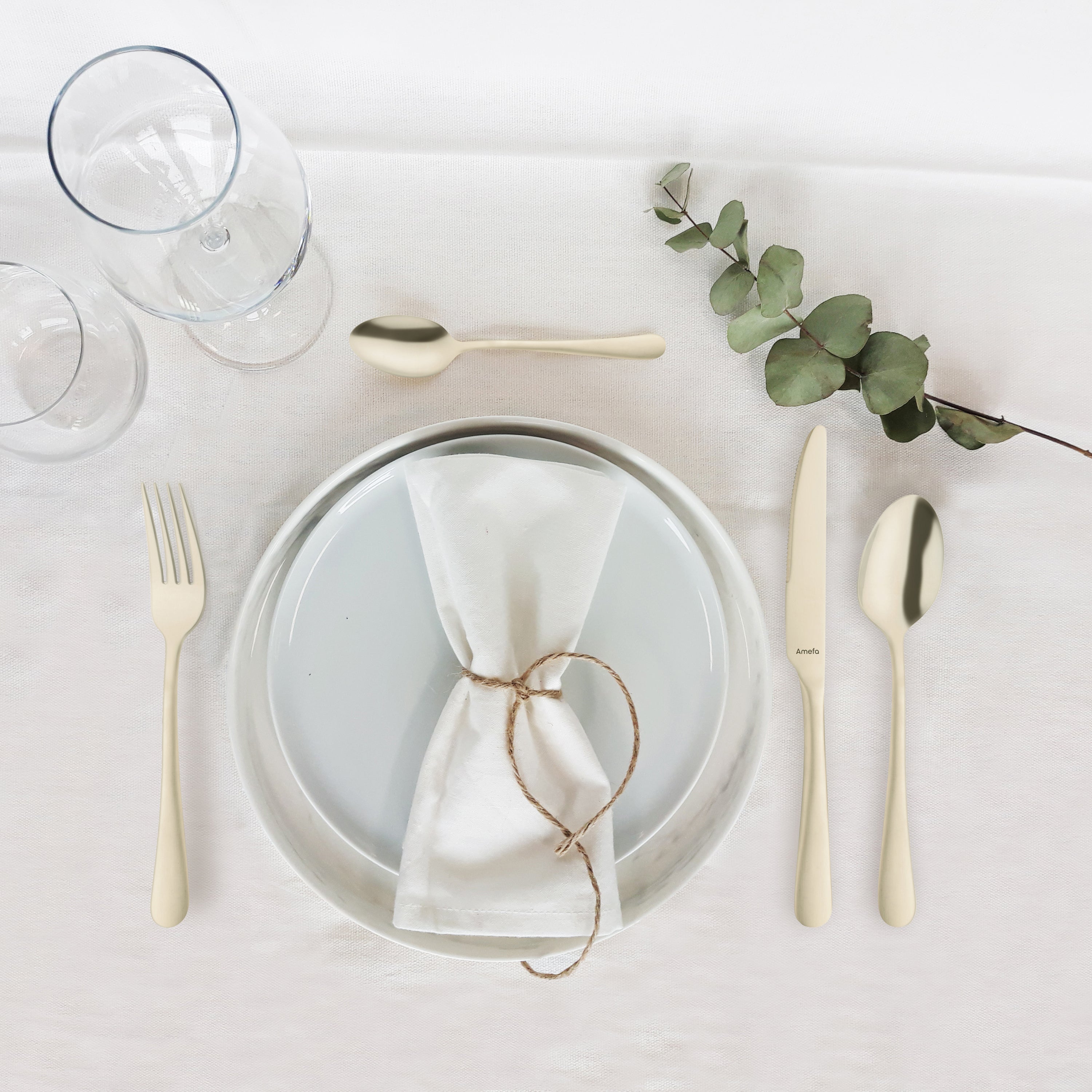Amefa Austin Bestekset 24-delig - Champagne
