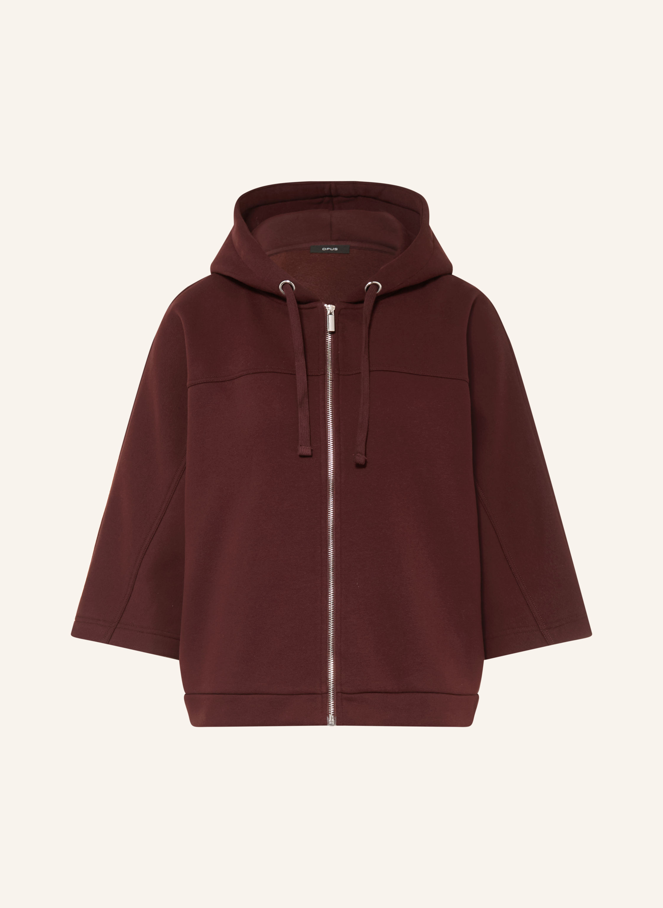 OPUS Sweatjacke GIELA mit 3/4-Arm