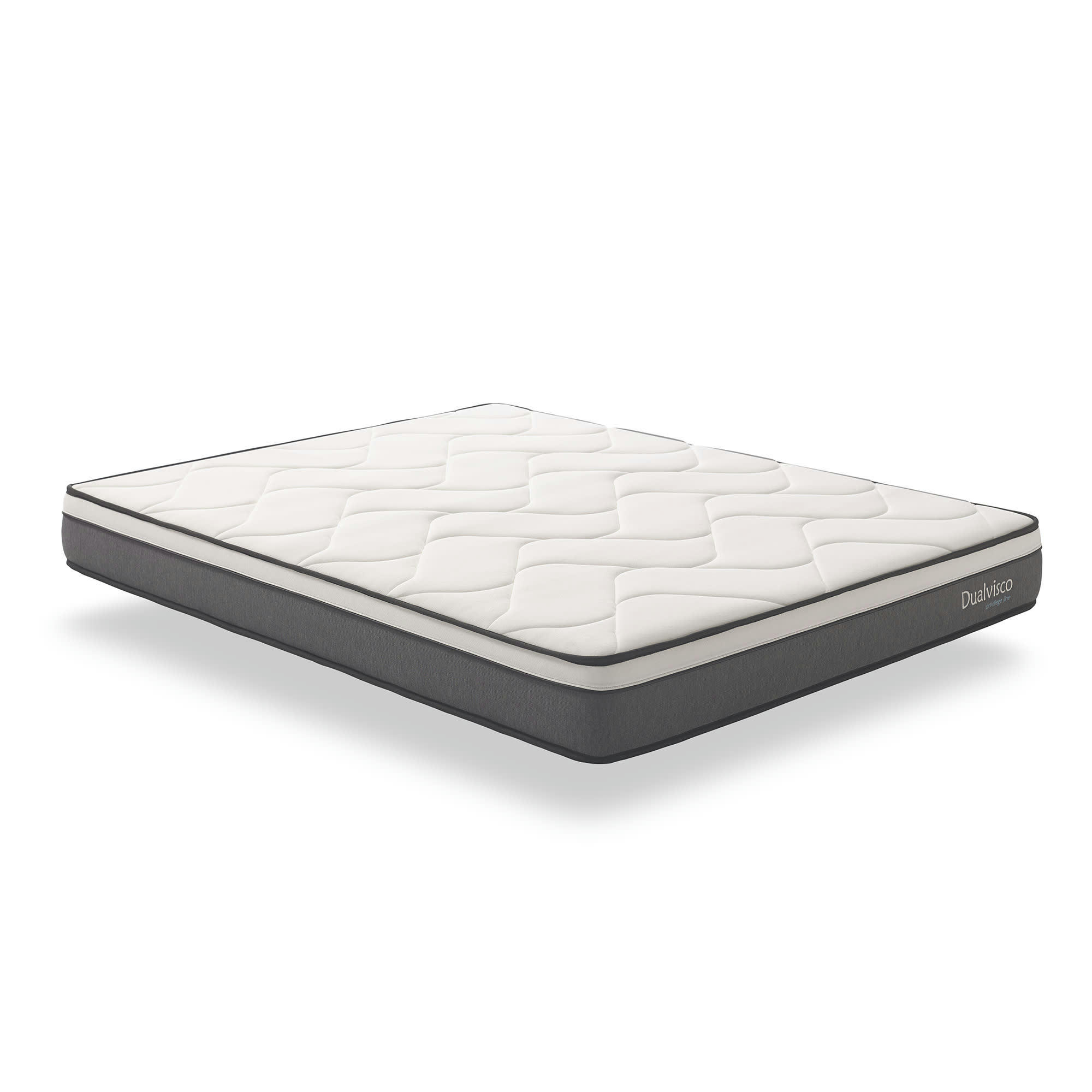 DUALVISCO 20 - Matelas 140x200 cm - Mousse mémoire de forme HR, Blue Latex