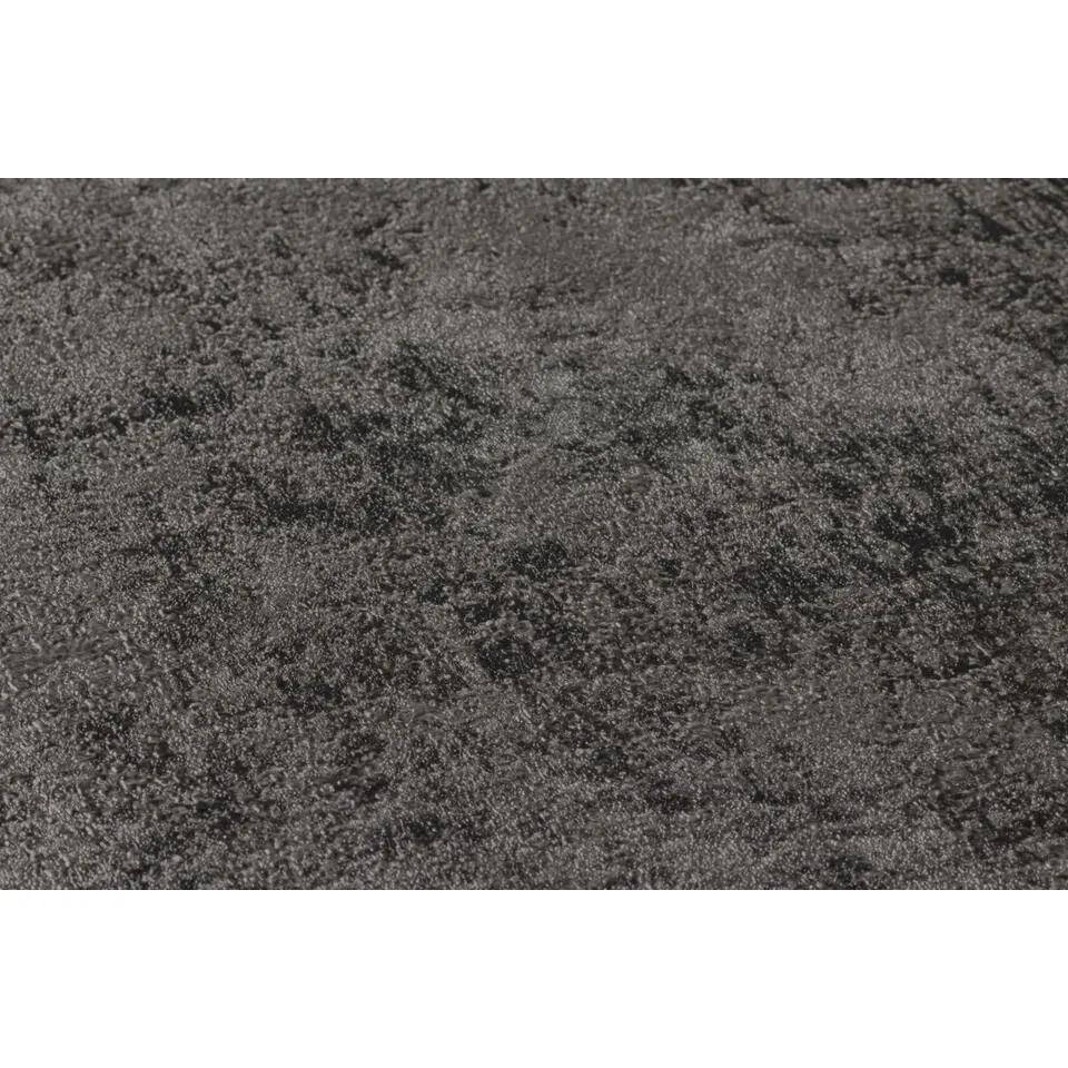 Livingwalls behang geschilderd effect zwart en zilver - 53 cm x 10.05 m